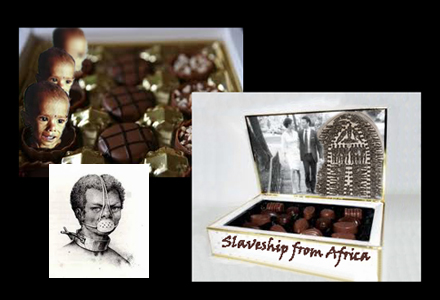 Vem kan motstå en chokladunge? Gör som Victoria och Daniel, välj slavchoklad.